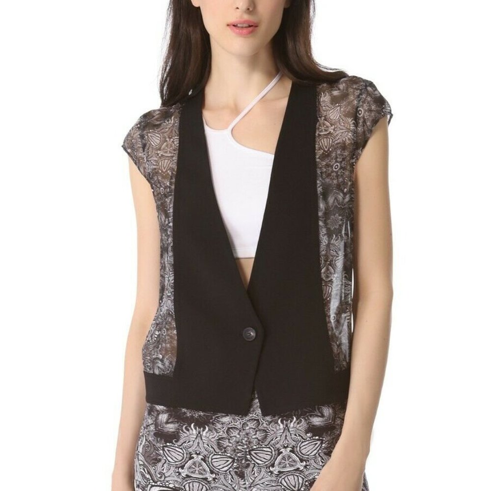 Helmut Lang Cinder Top Jacket Size Small